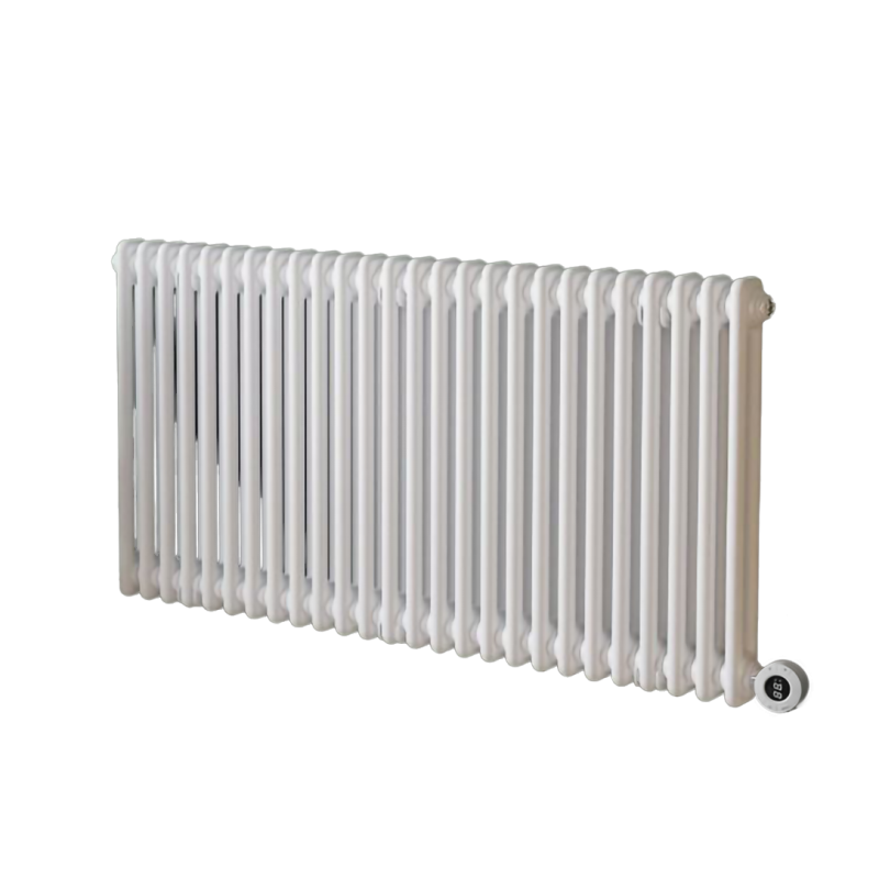 Eucotherm Vega Horizontal Designer Electric WiFi Radiator 600x1208mm - White