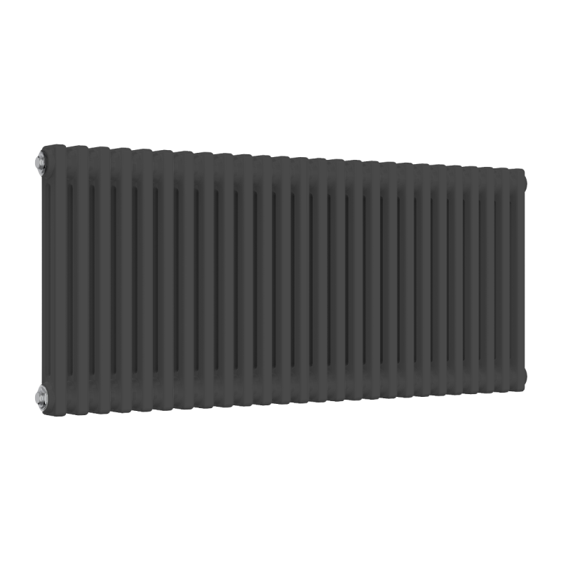 Reina Colona 2 Column Electric Horizontal Designer Radiator 500x1190mm - Anthracite