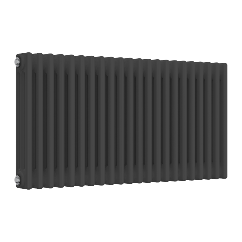 Reina Colona 3 Column Electric Horizontal Designer Radiator 500x1010mm - Anthracite