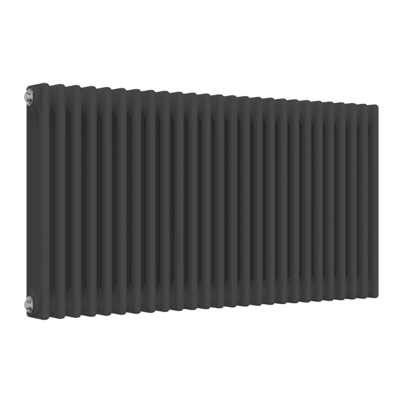 Reina Colona 3 Column Electric Horizontal Designer Radiator 600x1190mm - Anthracite