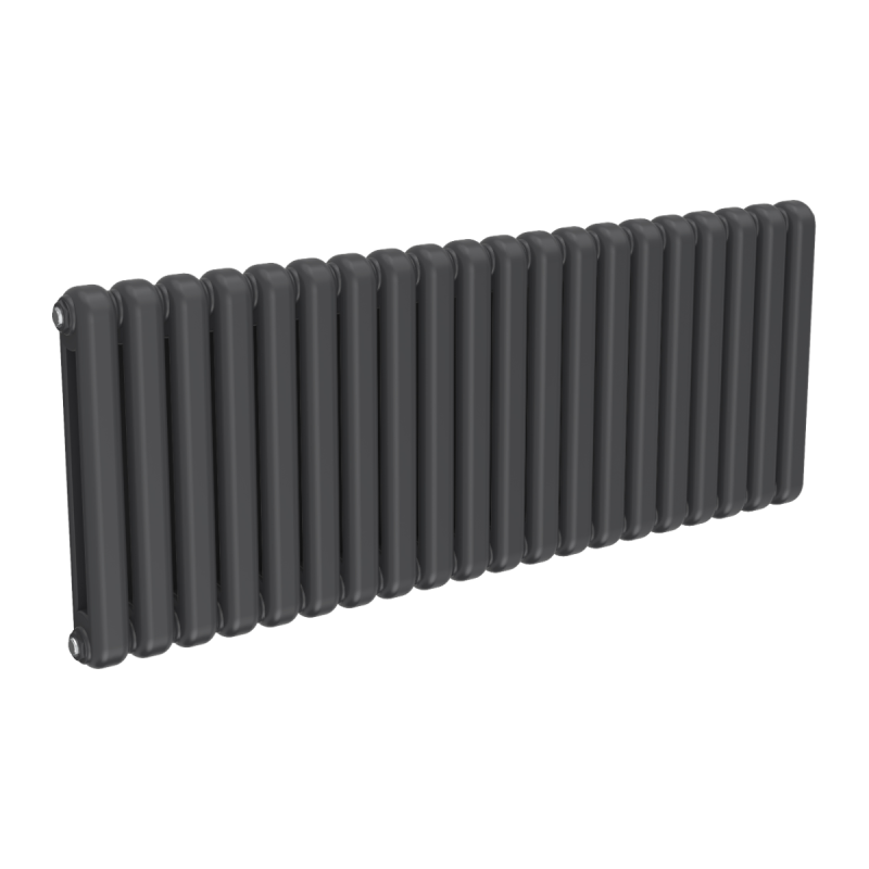 Reina Coneva Horizontal Designer Electric Column Radiator 550x1420mm - Anthracite