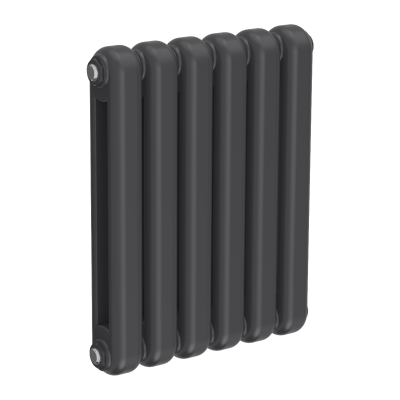 Reina Coneva Horizontal Designer Electric Column Radiator 550x440mm - Anthracite