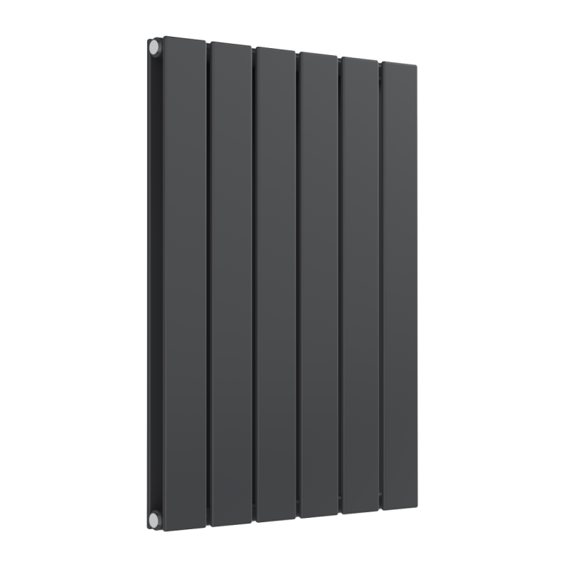 Reina Flat Horizontal Double Designer Electric Radiator 600x440mm - Anthracite