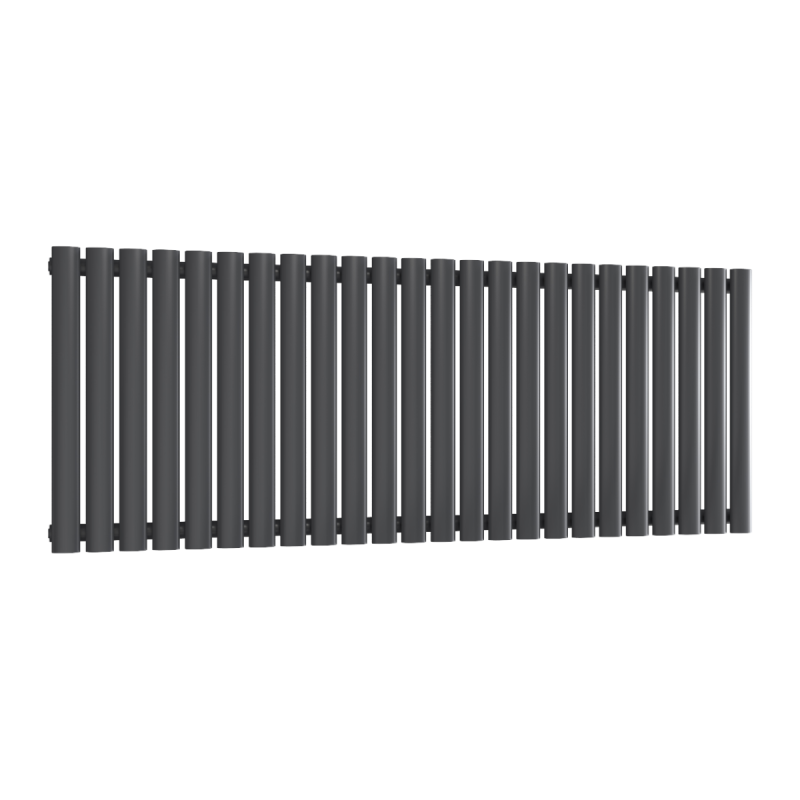 Reina Neva Horizontal Single Designer Electric Radiator 550x1416mm - Anthracite