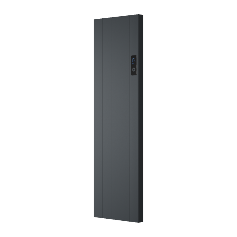 Reina Nika Vertical Anthracite Electric Radiator 1500W 1600x453mm
