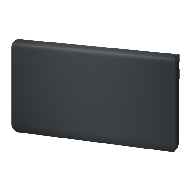 Reina Odet Horizontal Anthracite Electric Ceramic Core WiFi Radiator 2000W 500x990mm