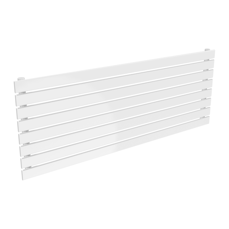 Reina Rione Single Designer Electric Radiator 550x1400mm - White