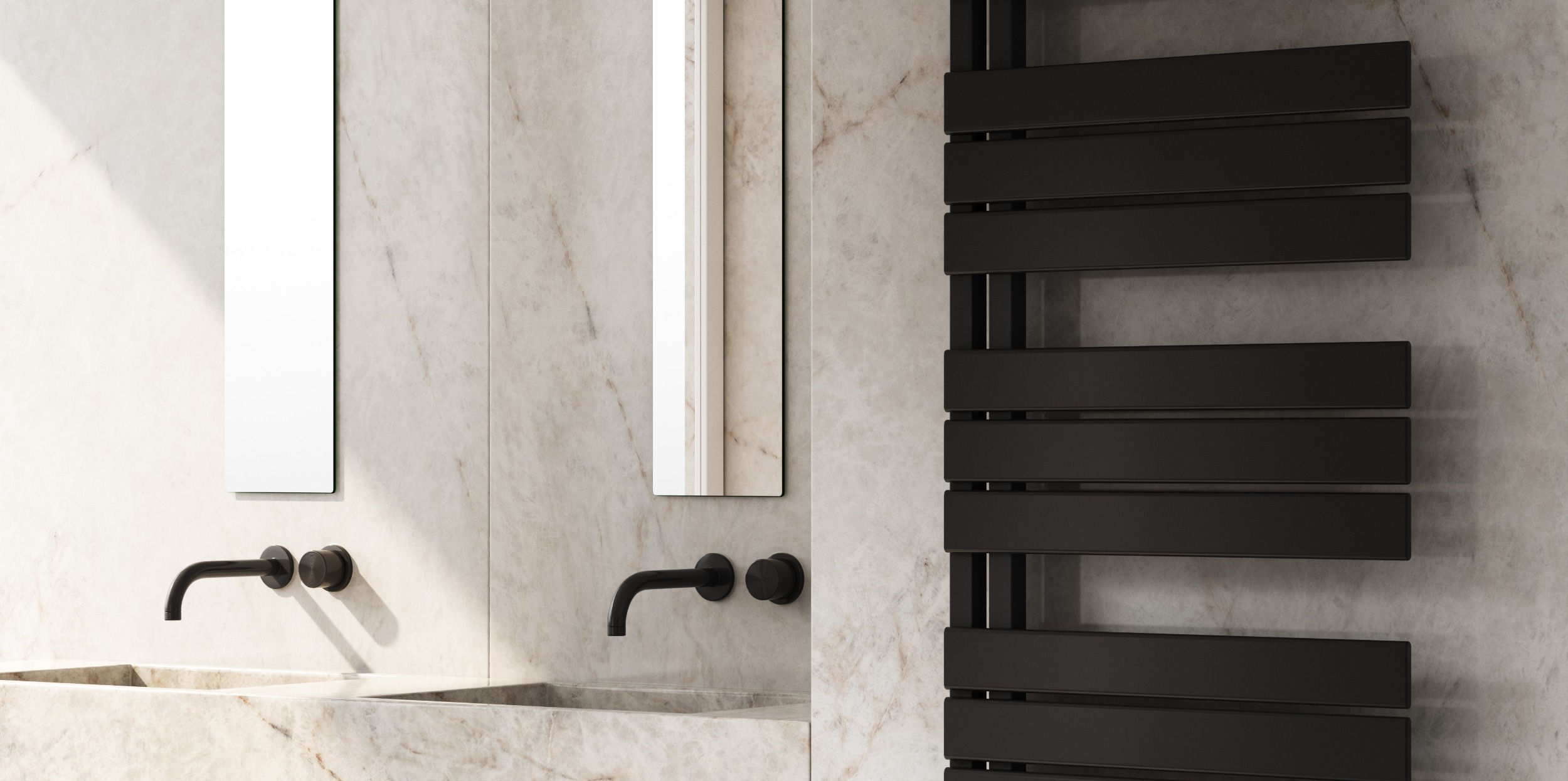 Reina Pettino Designer Electric Heated Towel Rail