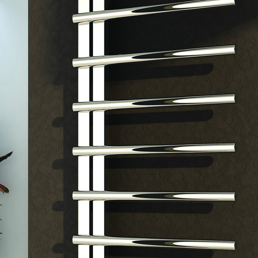 Reina Celico Stainless Steel Designer Electric Heated Towel Rail